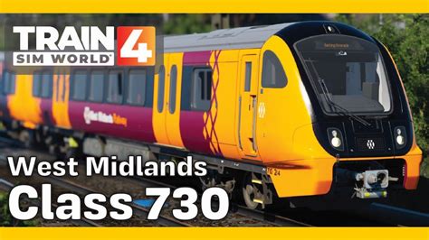 West Midlands Railway Class 730 Train Sim World 4 Youtube