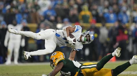 Detroit Lions Beat Green Bay Packers 20 16 Game Thread Replay