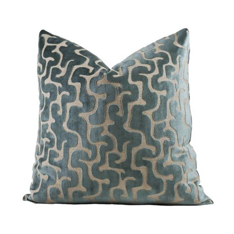 Teal Velvet Pillow - Etsy