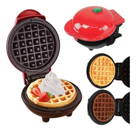 Mini M Quina Waffles Maker Antiaderente Profissional Grill Frete Gr Tis