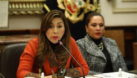 Congreso Comisión De Ética Aprueba Denuncia De Oficio Contra Lady