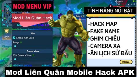 CÁCH CÀI HACK MAP LIEN QUAN FULL MENU VIP CỰC ĐỈNH LIÊN QUÂN MOBILE MÙA