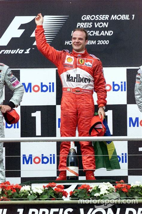 Winner Rubens Barrichello Ferrari Gp Da Alemanha Fotos F Rmula