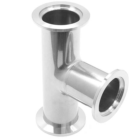 Ideal Spectroscopy Tee KF 40 Vacuum Fittings ISO KF Flange Size NW