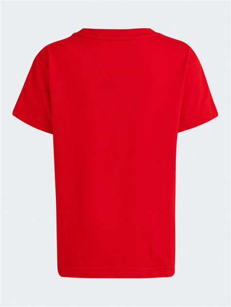 Adidas T Shirt Adicolor Trefoil T Shirt Ic9117 Rot Regular Fit Modivo De