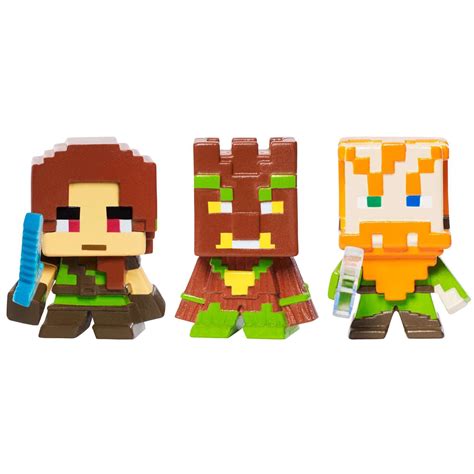 Minecraft Mini Figure Biome Settlers Series Forest Pack Walmart