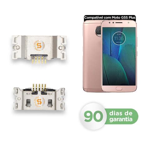 Conector Carga Solto Moto G S Plus G Plus Compativel Motorola Shopee