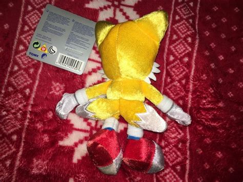 RARE TOMY Sonic Miles "Tails" Prower Plush 25th Anniversary NWT 2016 ...