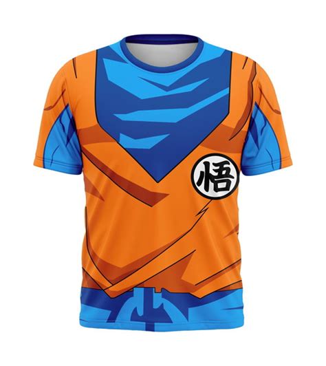 Camiseta Traje Dragon Ball Goku D Estampa Total Elo