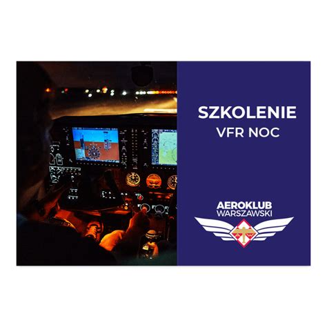 Szkolenie VFR NOC Aeroklub Warszawski Sklep