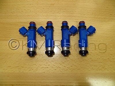 X New Wrx Sti Dark Blue Cc Fuel Injectors For Subaru Aa