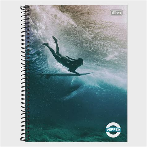 Caderno De Espiral Capa Dura Colegial Pepper Masculino