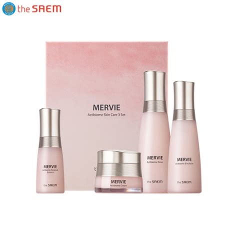 THE SAEM Mervie Actibiome Skin Care 3 Set 4items | Best Price and Fast ...