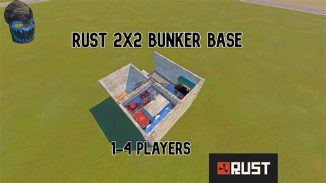 Rust 2x2 Bunker Base 2022 [working] Youtube