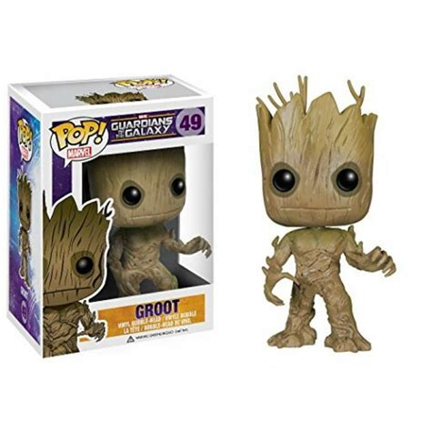 Funko Pop Marvel Guardians Of The Galaxy Groot Vinyl Bobble Head