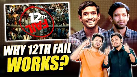 12th Fail Movie Analysis: Real Reason Behind 12th Fail Success | Vikrant Massey | Honest Review