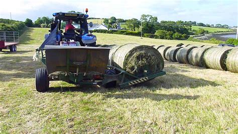 Birding For Pleasure Wrapping Silage Bales