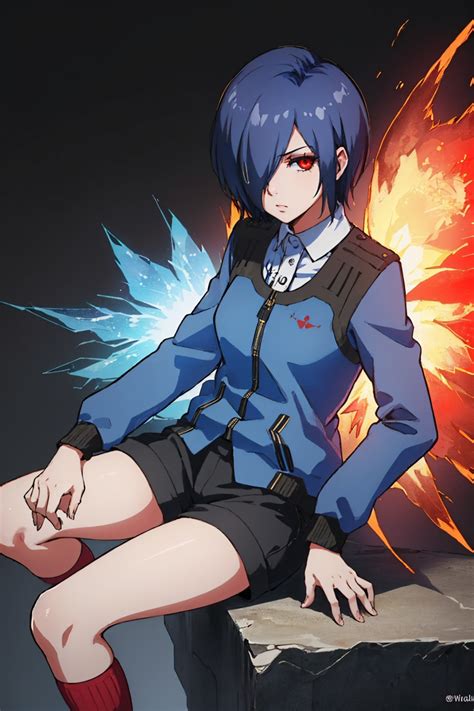 AI Art LoRA Model Touka Kirishima Tokyo Ghoul PixAI