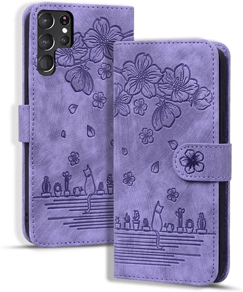 Rosbtib H Lle F R Samsung Galaxy S Ultra Premium Pu Leder