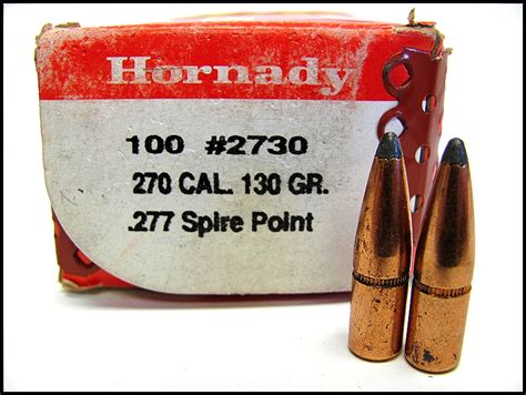 Sierra Electronics HORNADY 270 CAL 130 GR INTERLOCK SPIRE POINT