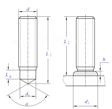 ISO 13918 MD 2017Stud For Arc Stud Welding Virtually Fully