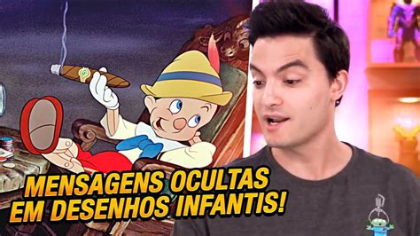 Desenhos Infantis Mensagens Subliminares Cortes Felipe Neto Youtube