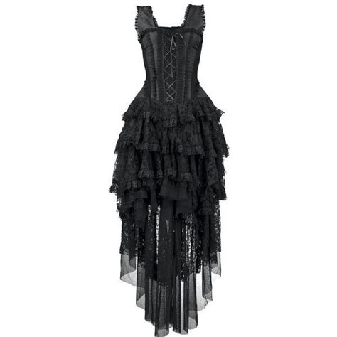 Ophelie Gothic Dress Black Lace Dress Fashion