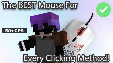 The BEST Mouse For Every Clicking Method In Minecraft Drag Clicking