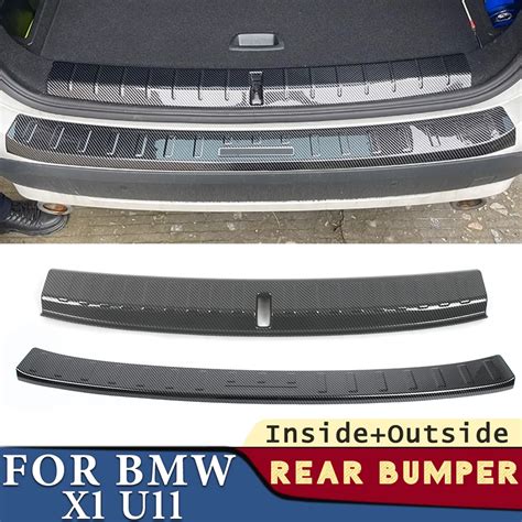 Trunk Bumper For Bmw X U Car Accessories Stainless Rear