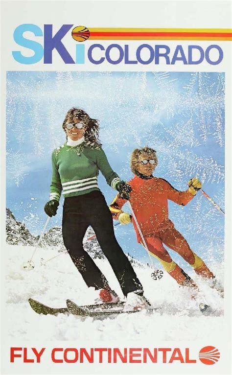 Vintage Poster 1972 Ski Colorado Vintage Ski Poster This Amazing