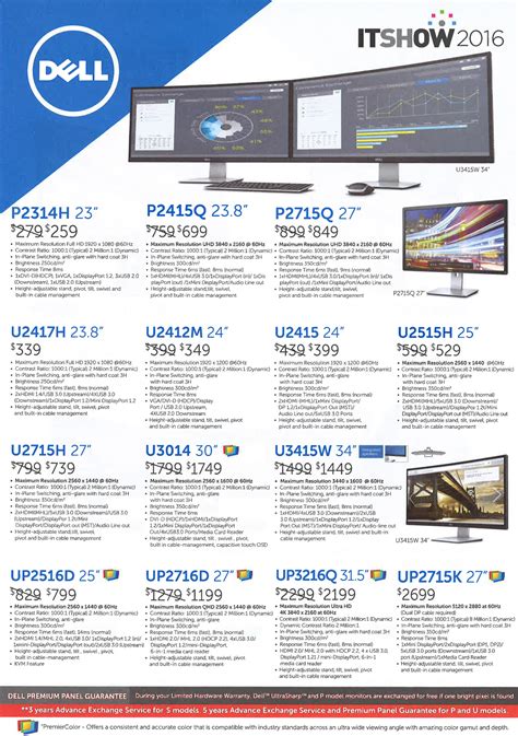 Dell Monitors Page Brochures From It Show Singapore On Tech