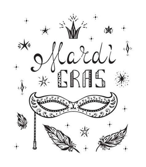 mardi gras clipart black and white 10 free Cliparts | Download images ...