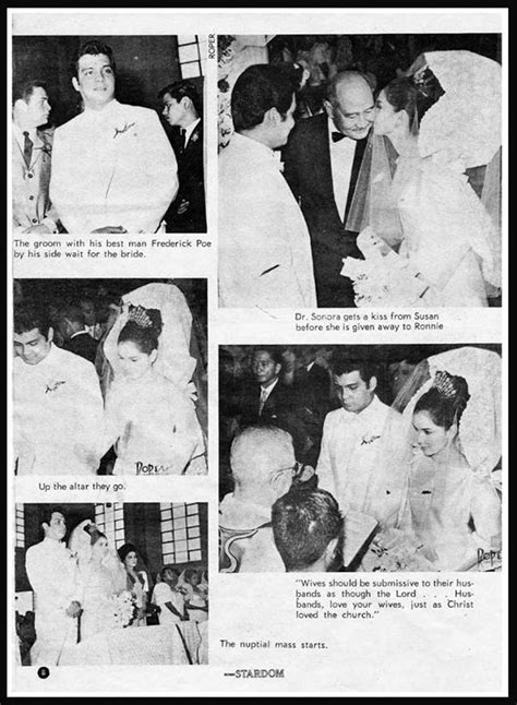 Fernando Poe Jr And Susan Roces Digitally Restored 1968 Wedding Video