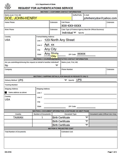 How To Authenticate Your Certificate Of Live Birth Or Naturalization