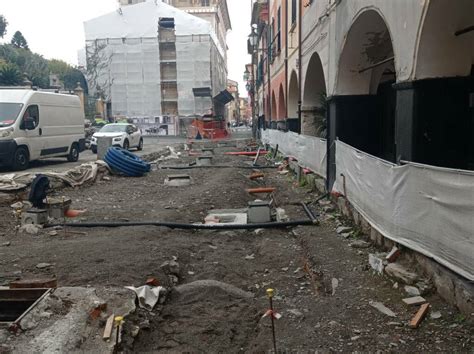 Chiavari Piazza Verdi Prosegue La Sistemazione Dei Sottoservizi