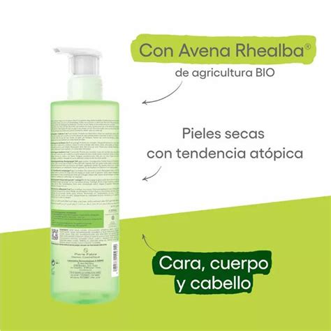 A Derma Exomega Gel Limpiador Emoliente Cuerpo Y Cabello 500 Ml Atida