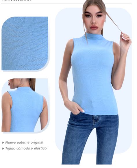 Paquete Exclusivo De 10 Blusas Cuello Alto