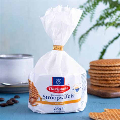 Daelmans Caramel Stroopwafels In Clip Bag Daelmans