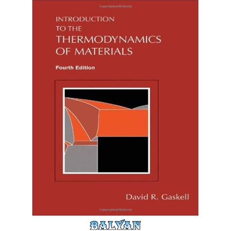 Introduction To The Thermodynamics Of Materials