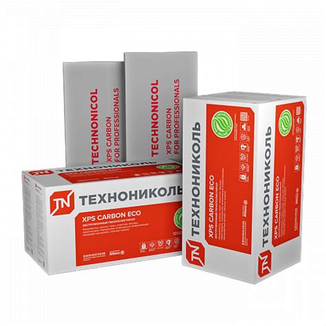Плиты пенополистирольные экструзионные ТЕХНОНИКОЛЬ CARBON ECO 1180*580 ...