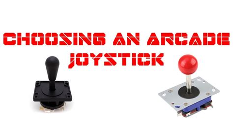 Different Types Of Arcade Joysticks Which Do I Like Best Youtube