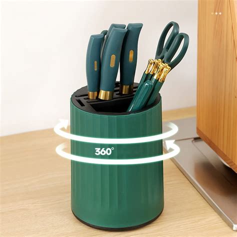 Kitchen Rotating Knife Holder Engreza