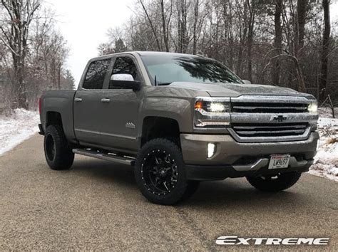 2017 Chevrolet Silverado 1500 20x12 RBP Wheels 33x12 5R20 Toyo Tires