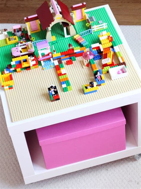 10 Cool DIY Lego Tables From IKEA Supplies - Shelterness