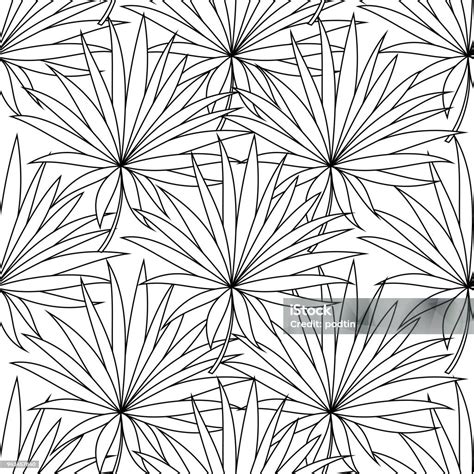 Tropical Palm Leaves Jungle Vector Floral Pattern Background Stock ...