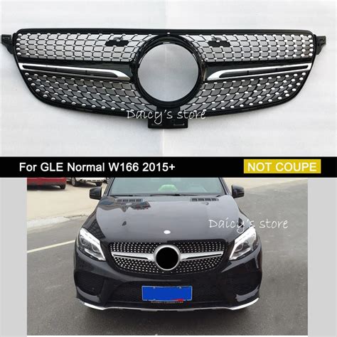 Diamond Grille Suitable For Mercedes Benz Gle Class W166 2015 Front