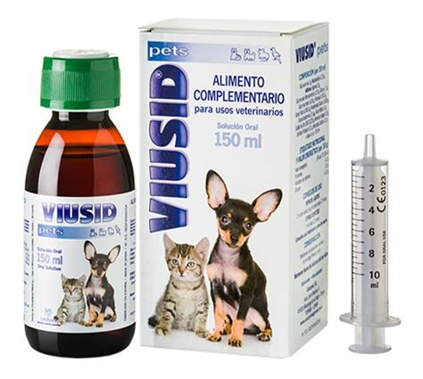 Suplemento Viusid Pets Aumento De Defensas En Perros Y Gatos Tienda