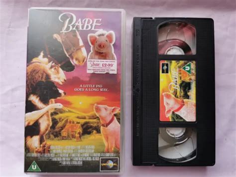 Babe Vhs Video Tape In Original Box Tested And Working