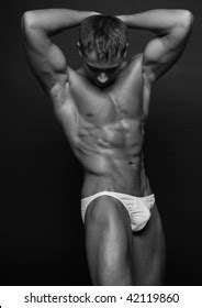 Naked Woman Body On Black Background Stock Photo 611591552 Shutterstock