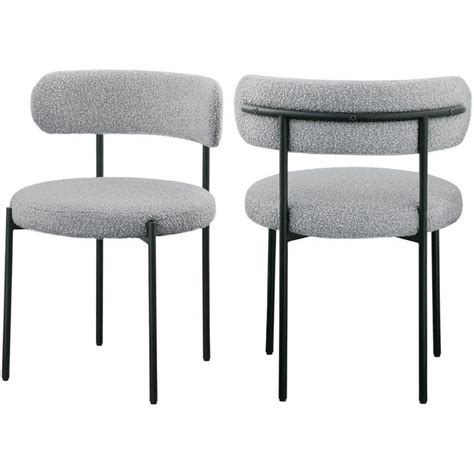 Meridian Furniture Beacon Collection Modern Contemporary Boucle